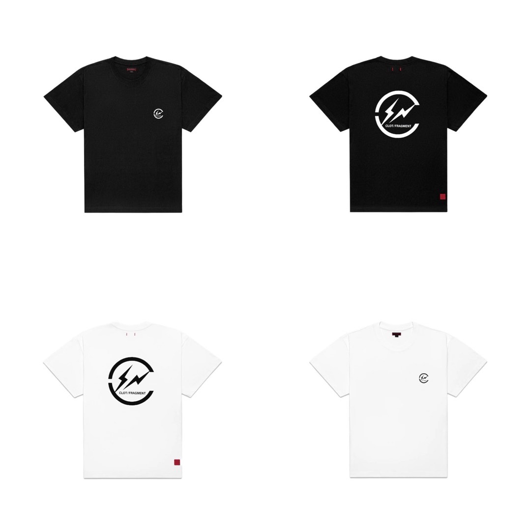 Size:M) CLOT x Fragment Tee 2023, 男裝, 上身及套裝, T-shirt、恤衫 