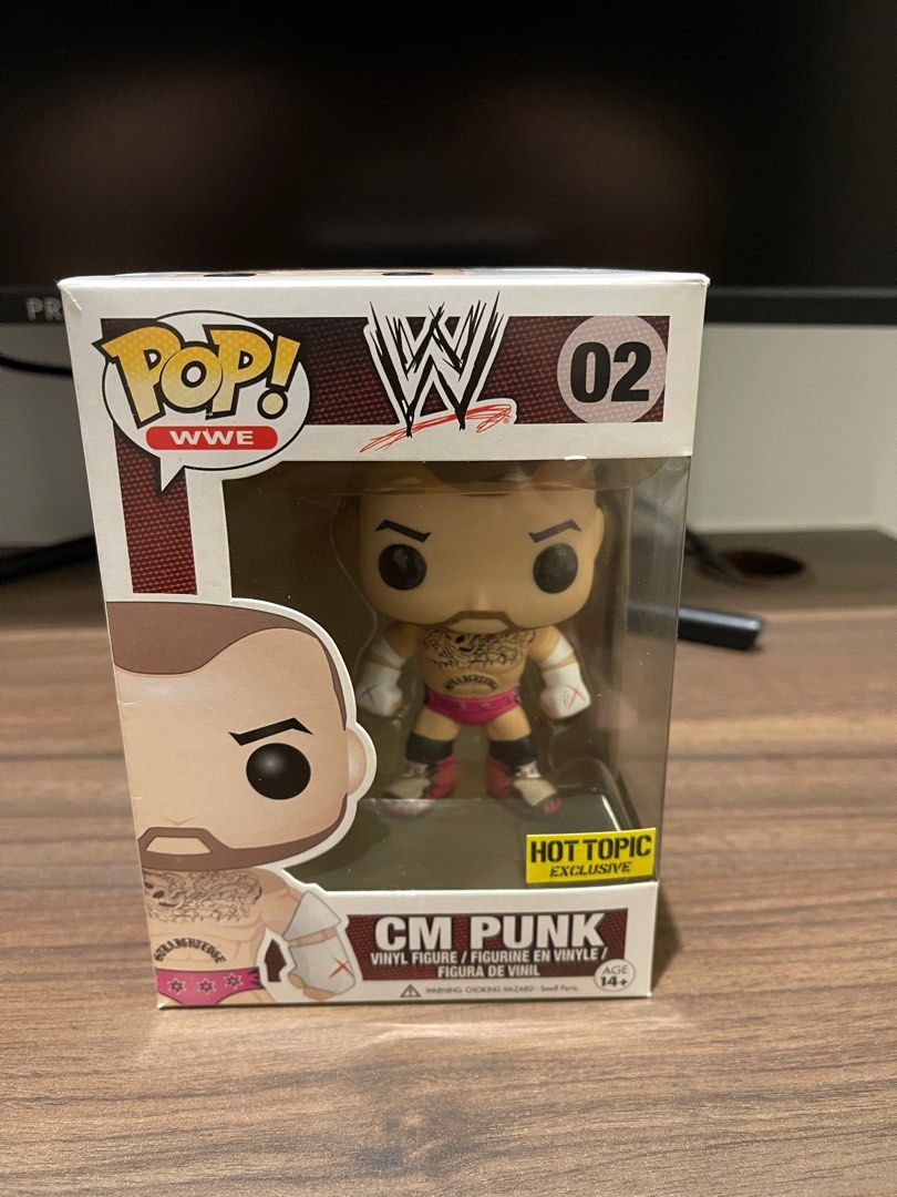 Cm punk deals pop figure