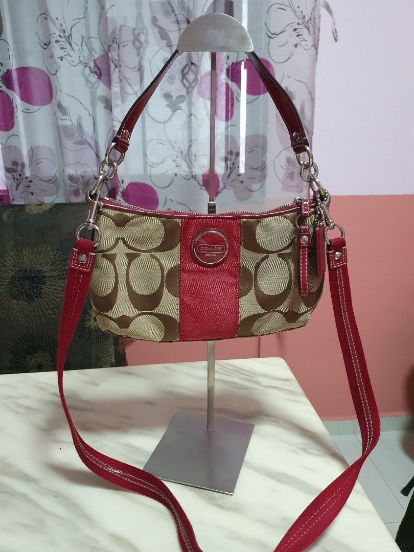 Coach cloth crossbody discount