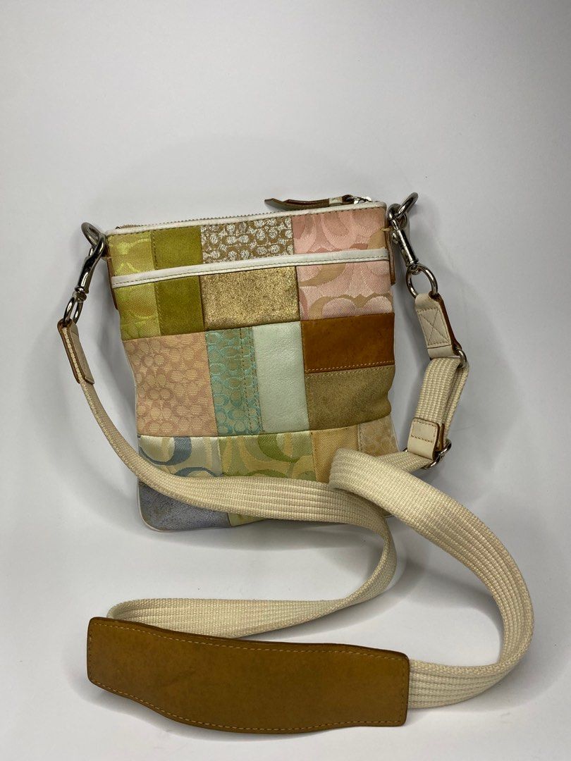 Coach Patchwork Sling On Carousell