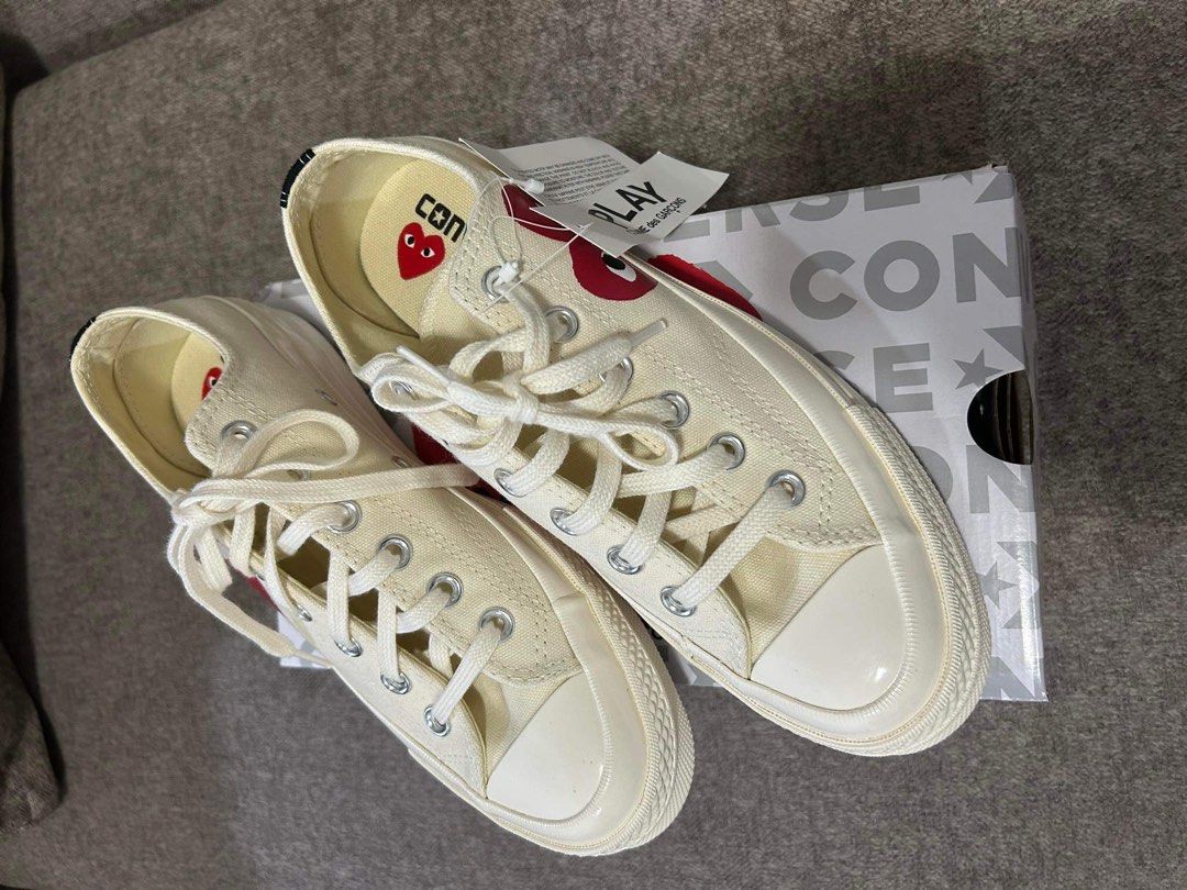 Comme des garcons converse size 6 zara 2025