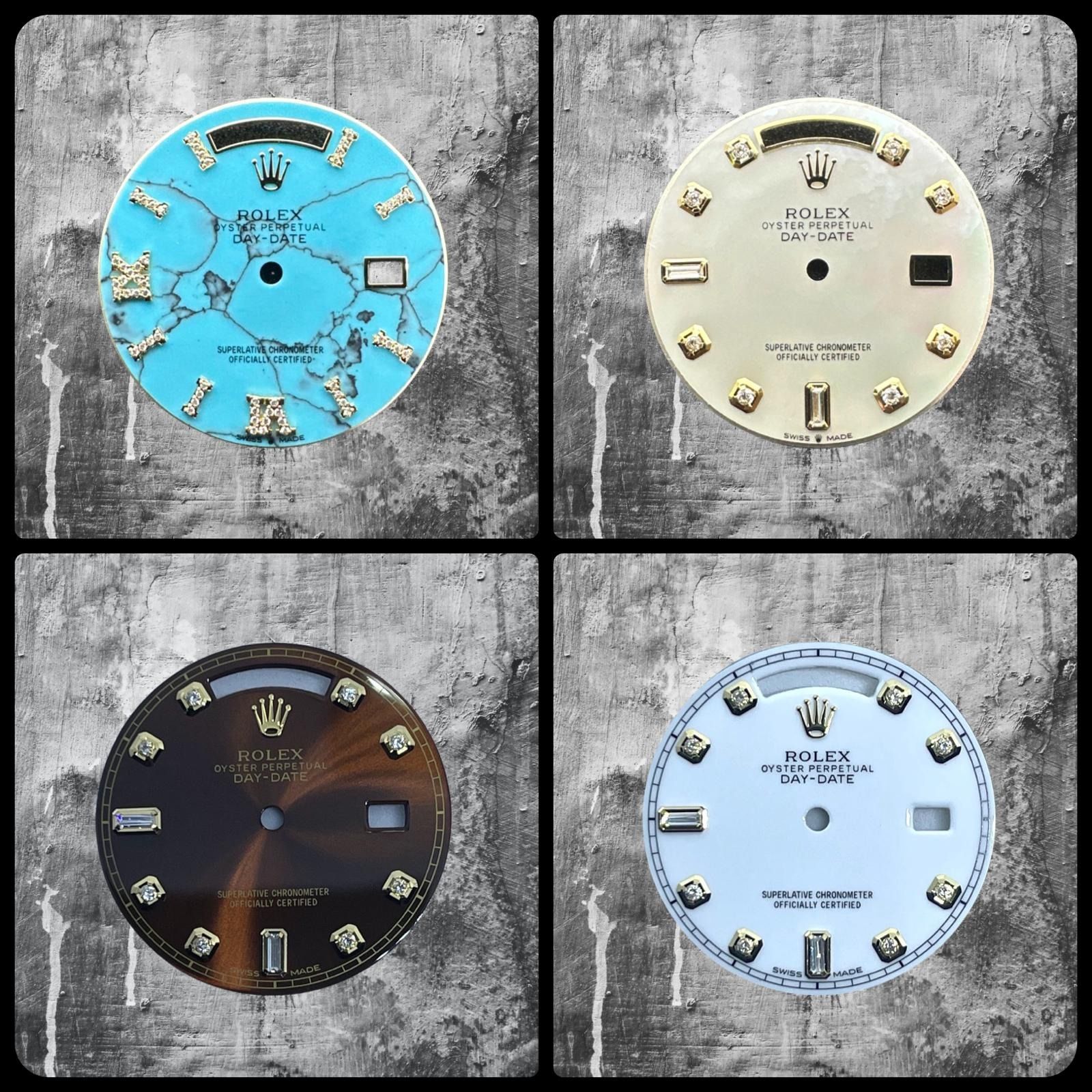 Custom rolex dials outlet