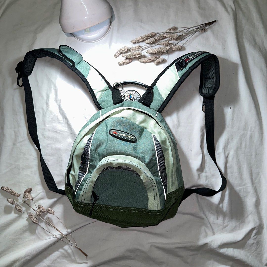 Cute Aesthetic Vintage Blue High Sierra Small Backpack Women s