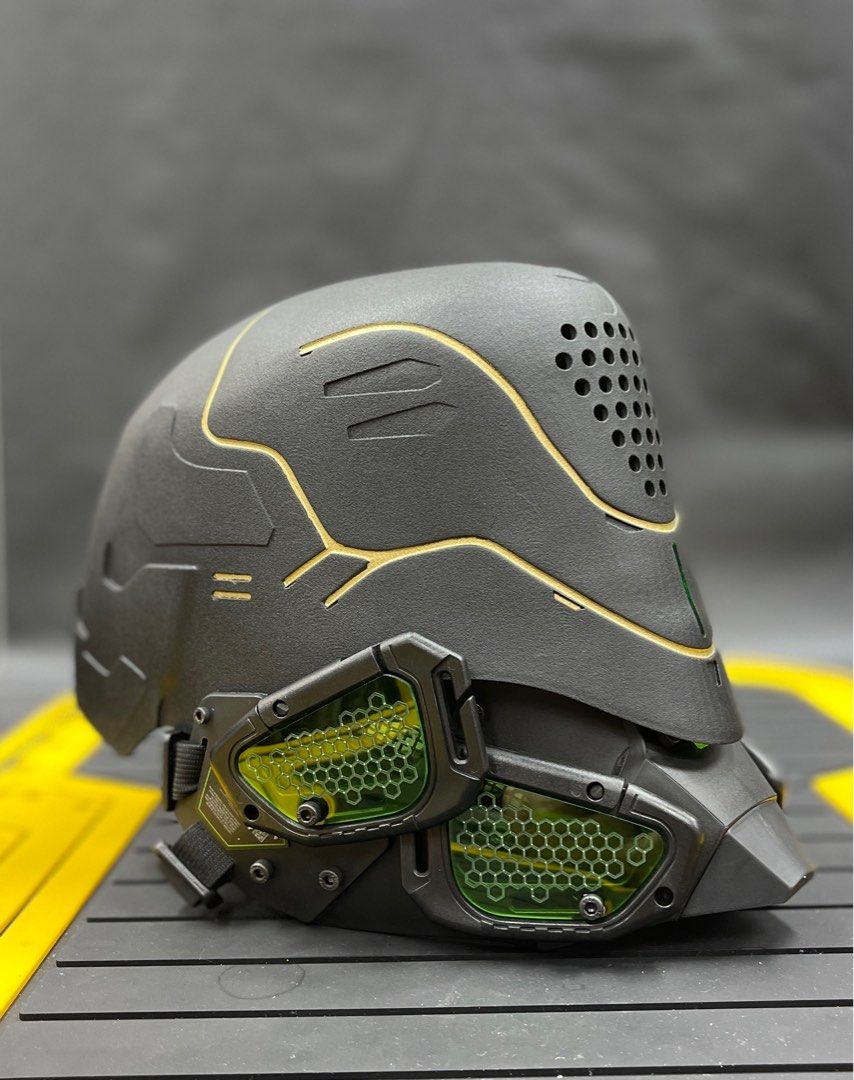 Cyberpunk Templar Airsoft mask., Hobbies & Toys, Toys & Games on Carousell