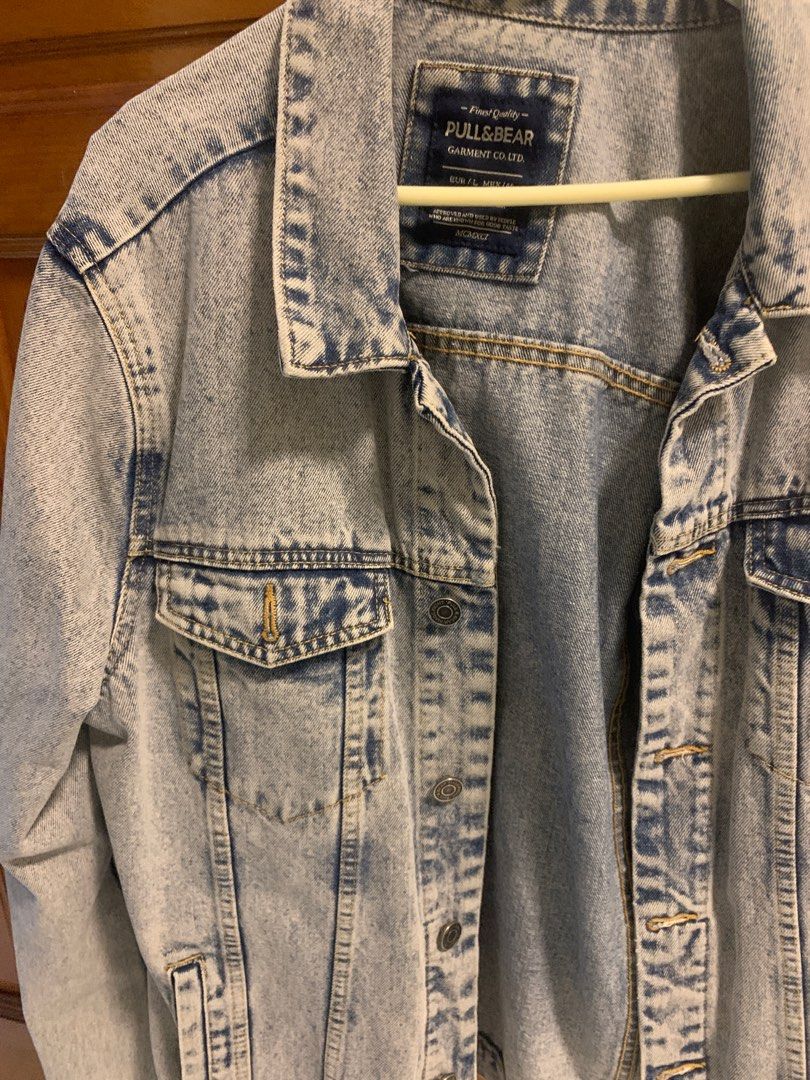 Pull and bear boyfriend denim jacket outlet