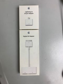 Adaptador AV digital y conector Lightning a 30 pines