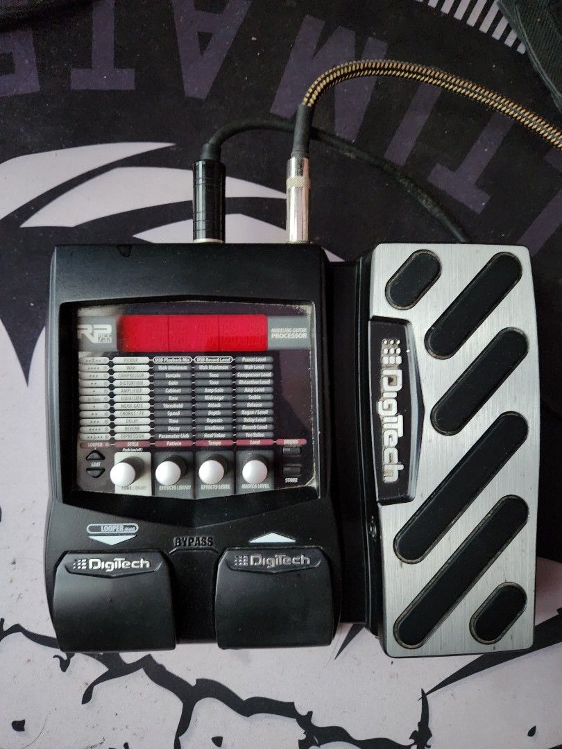 Digitech RP255 Modelling guitar processor, Hobbies & Toys, Music