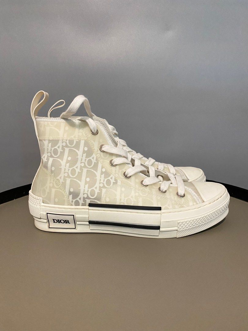 RTP 1 750 DIOR B23 OBLIQUE HIGH CUT SNEAKER
