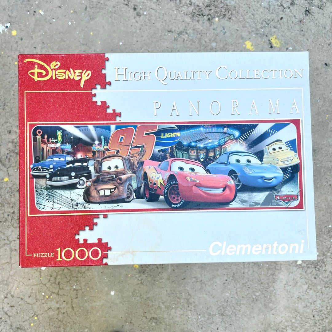 Disney cars 1000 piece puzzle sale