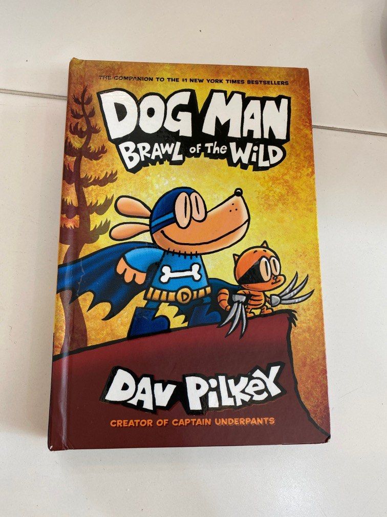 Dog man brawl top of the wild