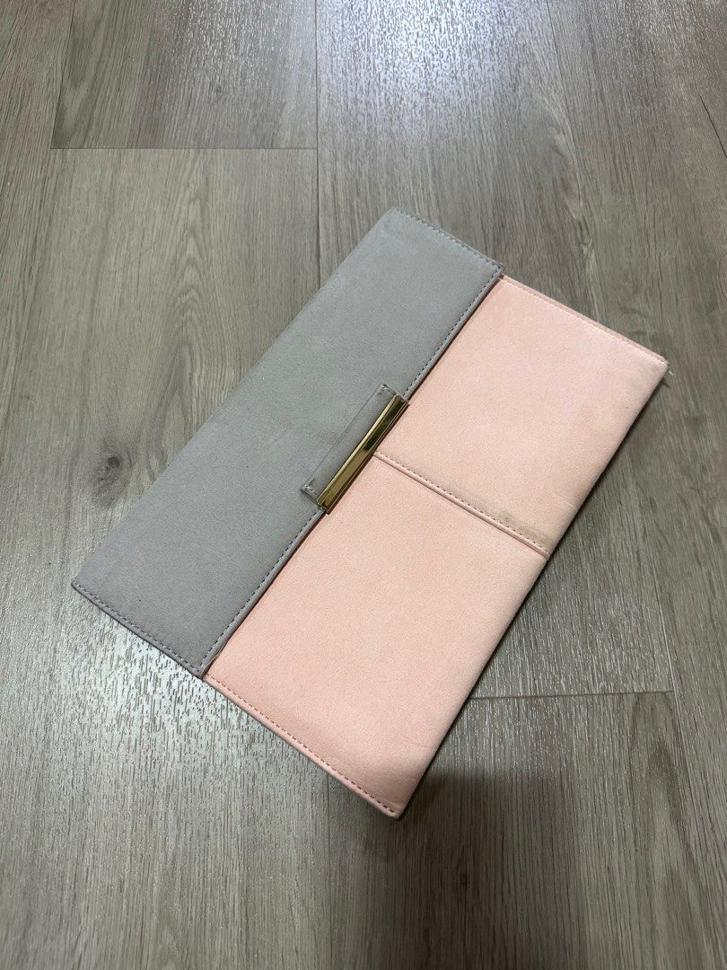 Dorothy perkins cheap pink clutch bag