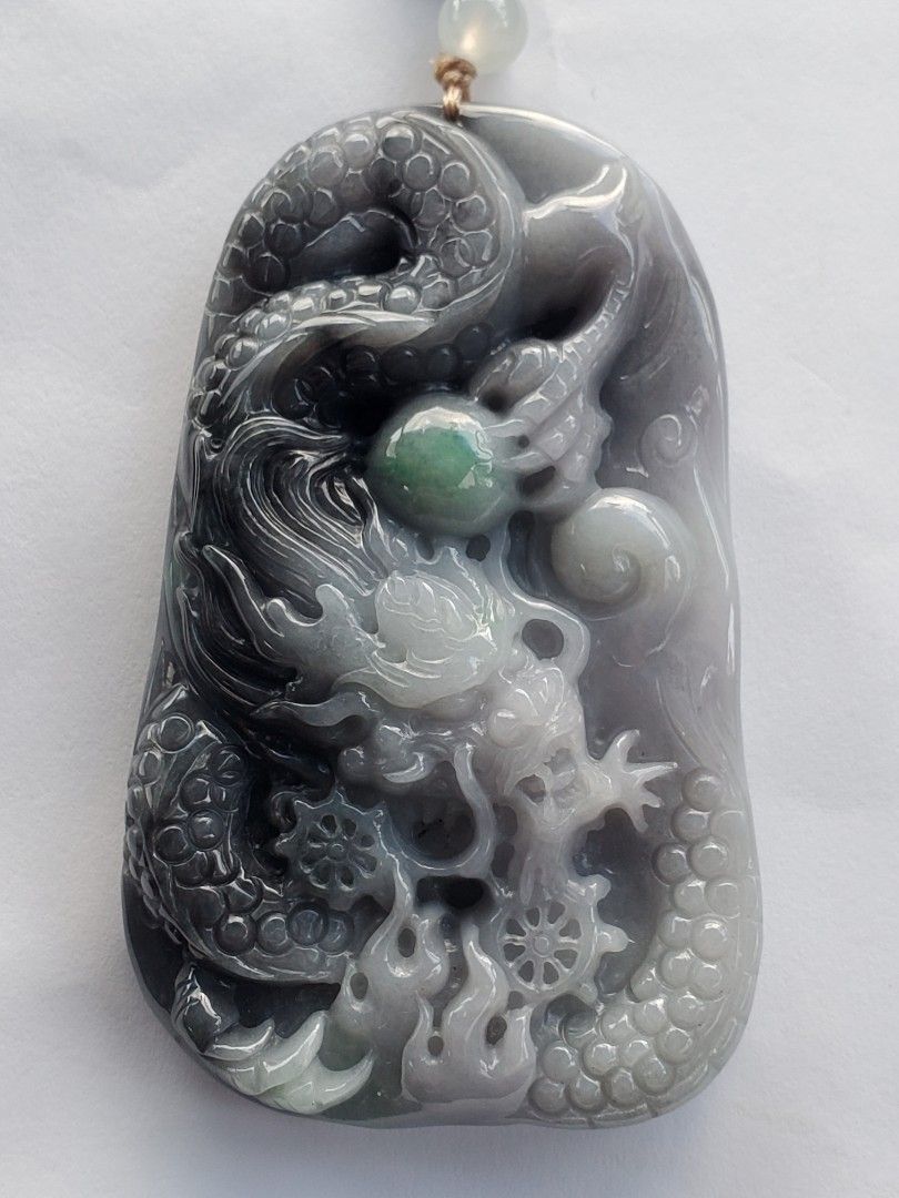 Dragon cheap jade pendant