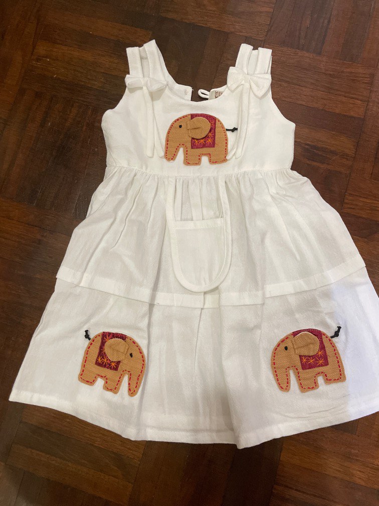 Elephant dress for baby discount