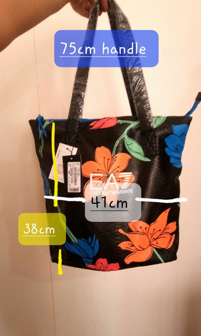 Armani tote discount bag sale