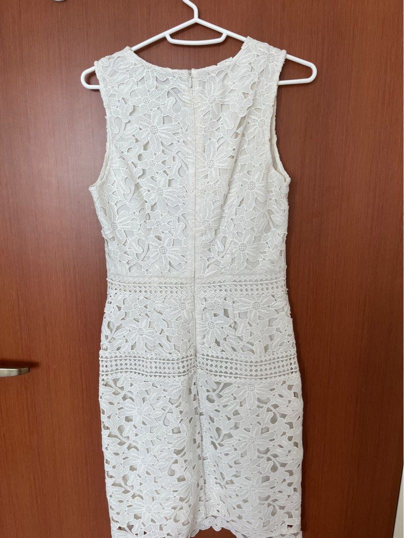Esprit White Lace Dress, Women's Fashion, Dresses & Sets, Dresses on Carousell Esprit White Lace Dress, Women's Fashion, Dresses & Sets, Dresses on Carousell