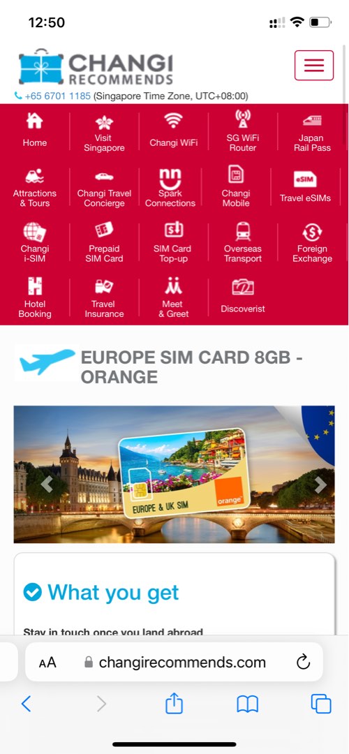 Europe Data Sim 8GB for 14 Days, Mobile Phones & Gadgets, Mobile