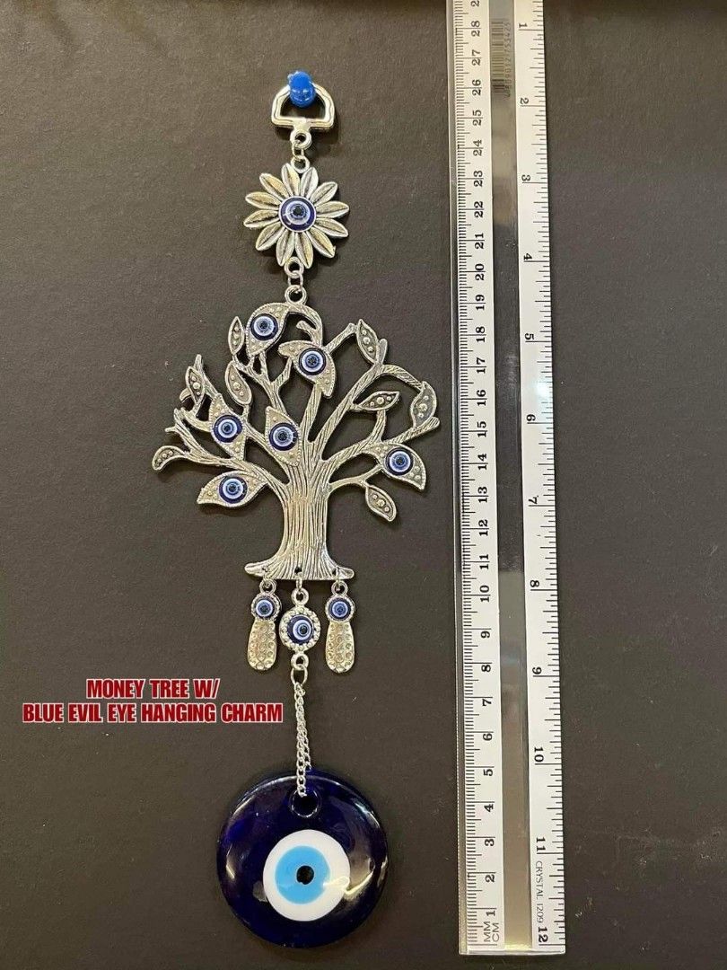Evil eye protection wind-chime & hanging charm (Category: Other Home Decor) located in Manila. Submitted by delynonlineshopping_ (Listing ID 1240137671, Image 2). Description: 💥 RESTOCK BEST SELLER WIND CHIME 🧿 EVIL EYE PROTECTION WIND CHIME & HANGING CHARM 🧿 🪬 PANG TABOY NG MALAS , INGGIT , POOT , GALIT AT SAKIT . 🪬 MAGANDANG PANG PROTECTION SA MGA BAD ENERGY 🪬 PWEDE ILAGAY SA BAHAY , NEGOSYO 🪬 MAGANDA DIN FOR OPENING BUSINESS , HOUSEWARM