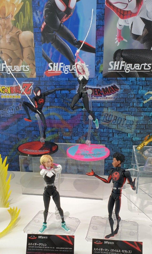 S.H.フィギュアーツ マイルズ・モラレス スパイダーグウェン 2体