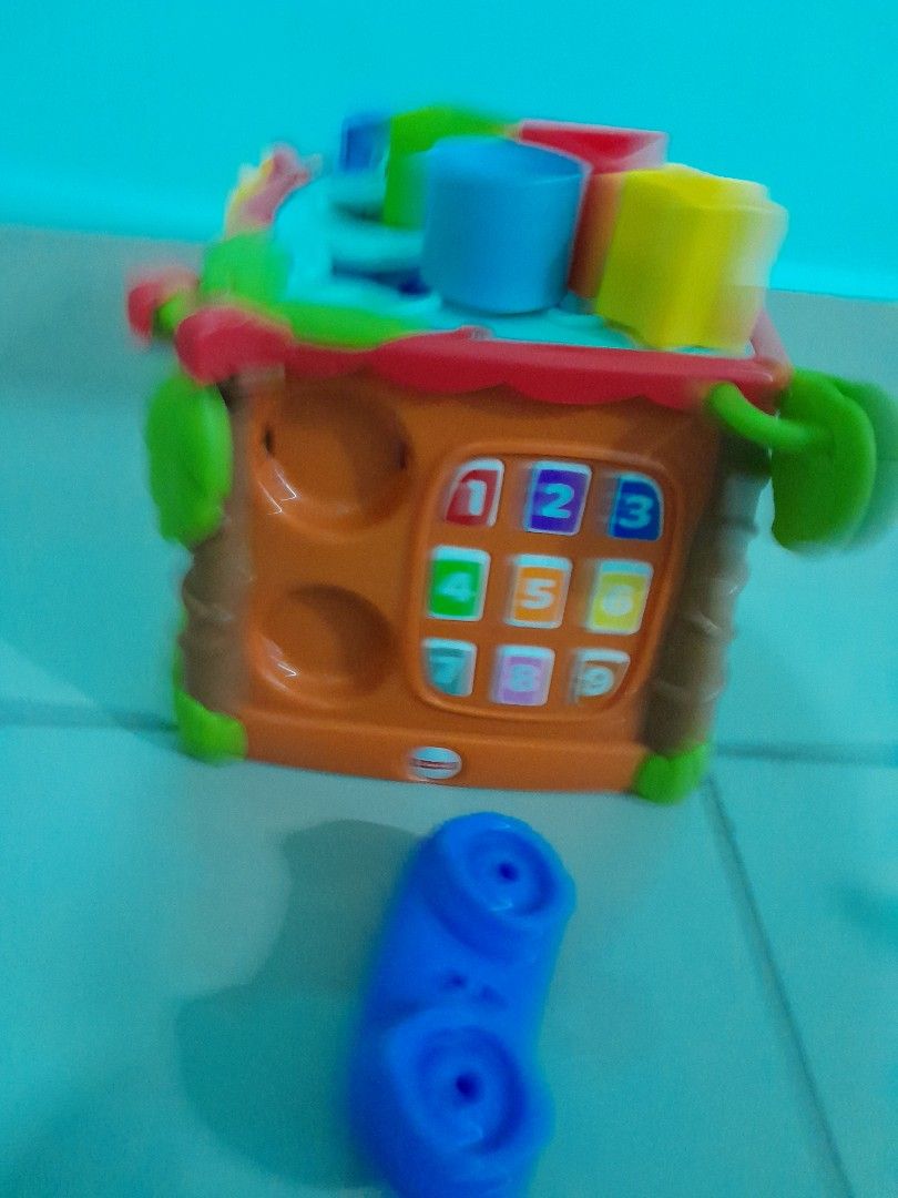 Fisher price play and learn activity cube discount