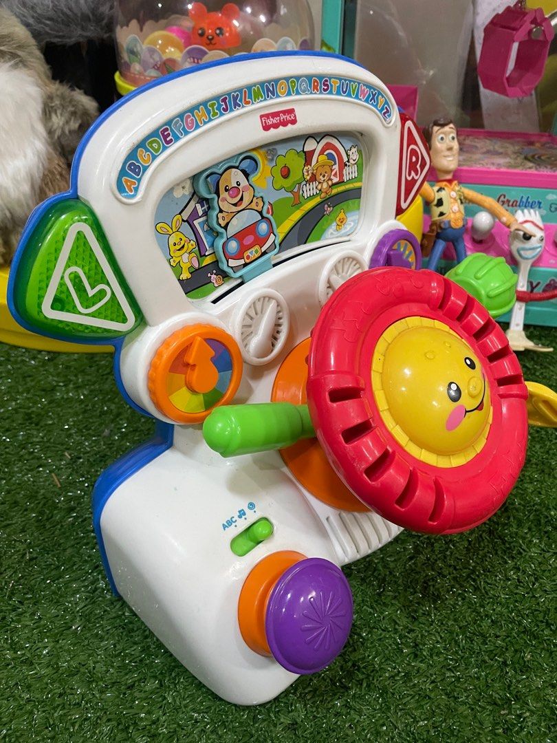 Fisher price steering wheel, Hobbies & Toys, Toys & Games on Carousell