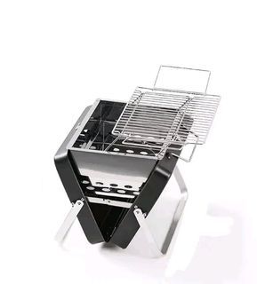 Folding charcoal grill