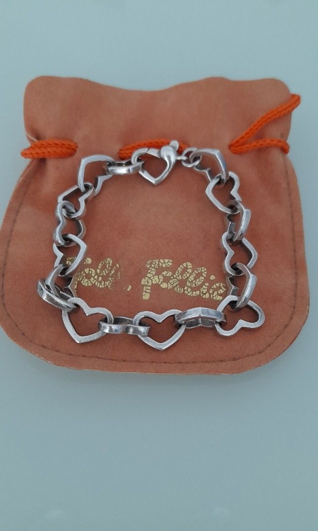 Folli Follie 925 silver bracelet Carousell