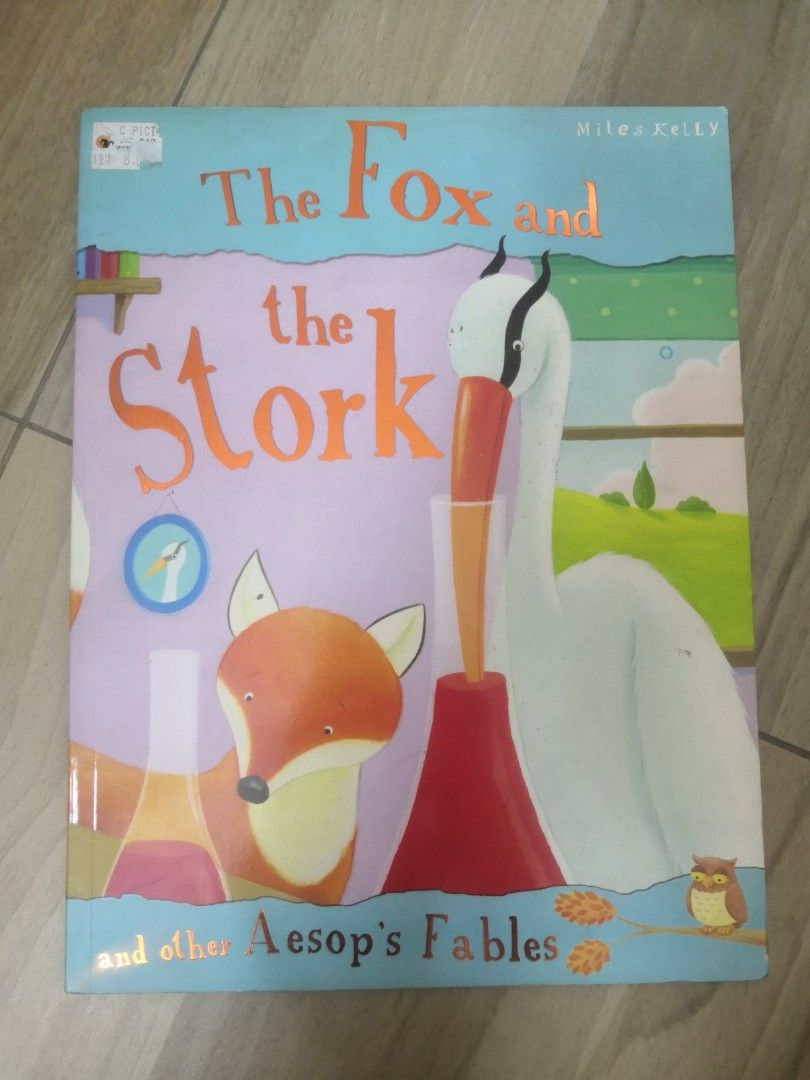 Storks Storybook Fox and the stork | english storybook, Hobbies & Toys, Books ...