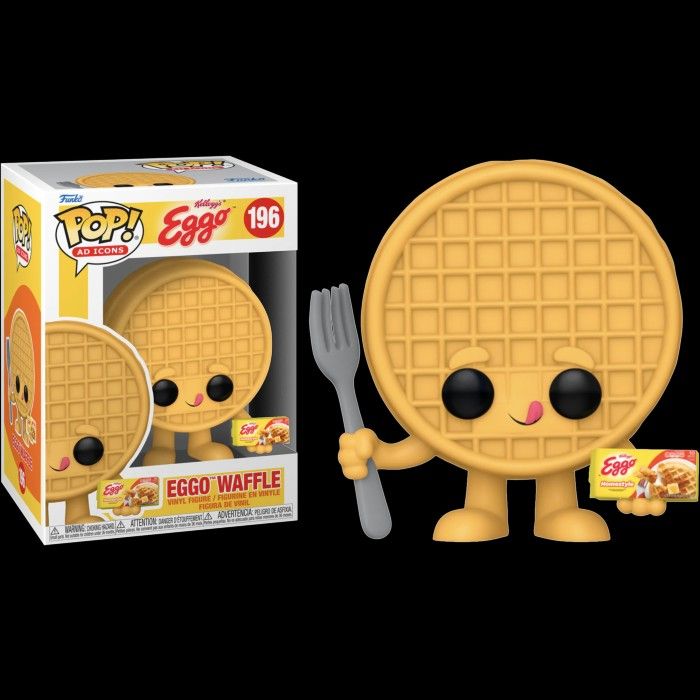 Funko Pop! AD Icons: Kellogg's - Eggo Waffle #196, Hobbies & Toys, Toys ...