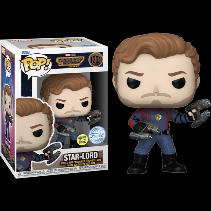 Funko Pop! Guardians of the Galaxy: Vol. 3 - Star Lord Glow in the Dar