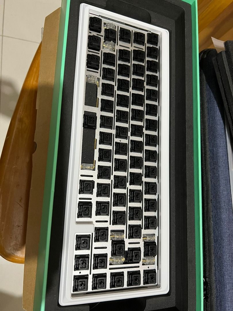Ginkgo65 Custom Mechanical Keyboard Kit Used 自組鍵盤, 電腦＆科技