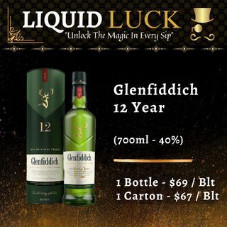 Glenfiddich 12 Years 700ml