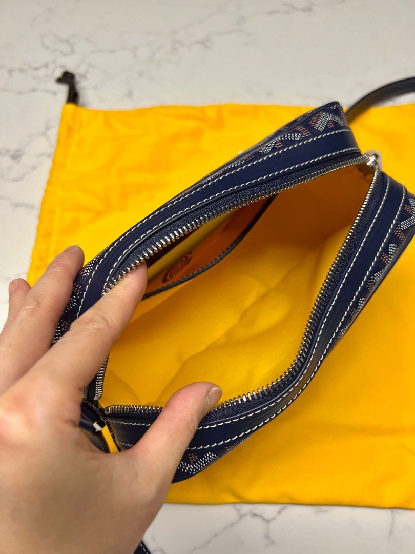 Brand New Goyard Cap Vert Crossbody Bag Yellow with Original Receipt &  Dustbag