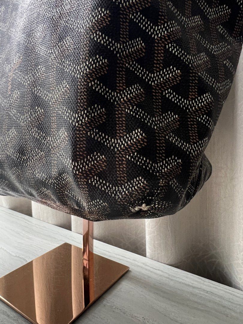 Goyard Saint Louis PM - Black / Brown, Luxury, Bags & Wallets on