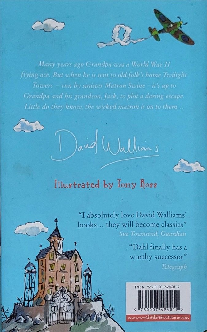 Grandpa's Great Escape By David Walliams - World Book Day - A World Of Stories O - Foto 2