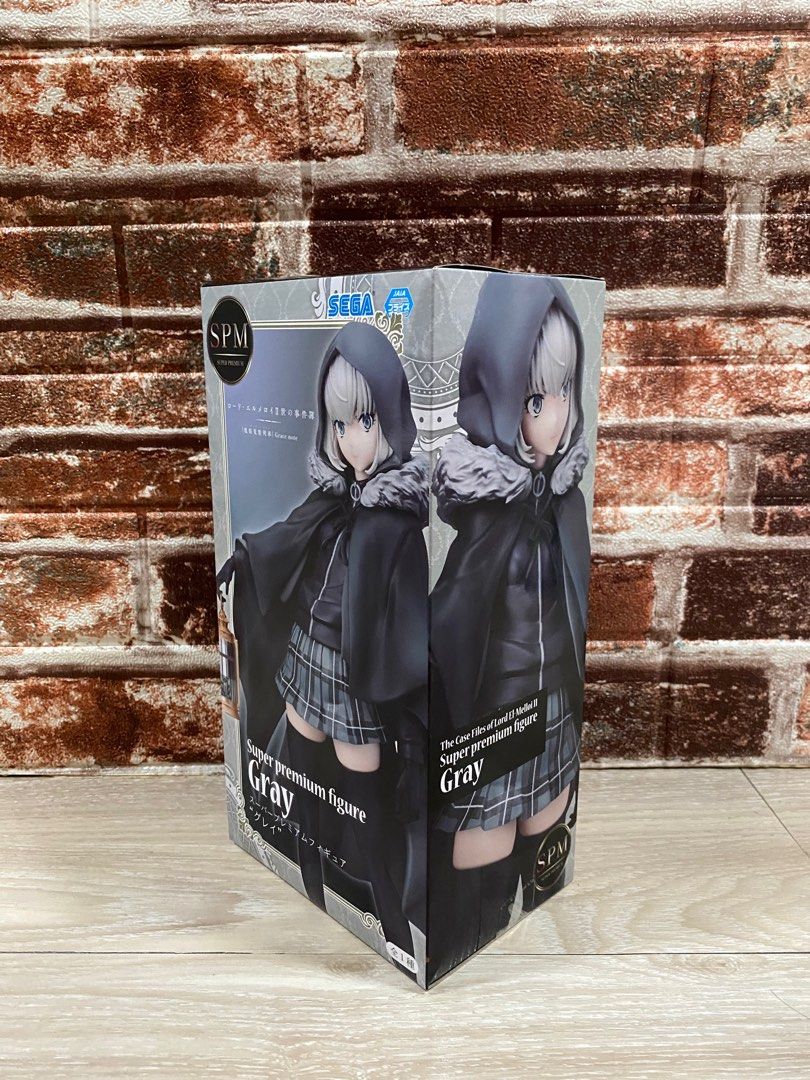 Lord El-Melloi II's Case Files Rail Zeppelin Grace Note Gray Super Premium  Figure Figurine