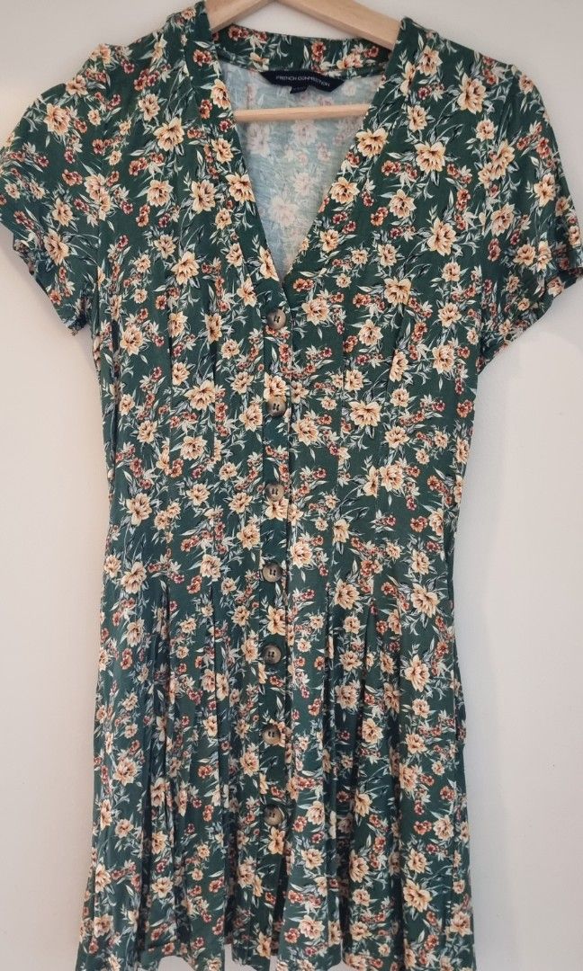 Elara dress in floral field green by motel hot sale