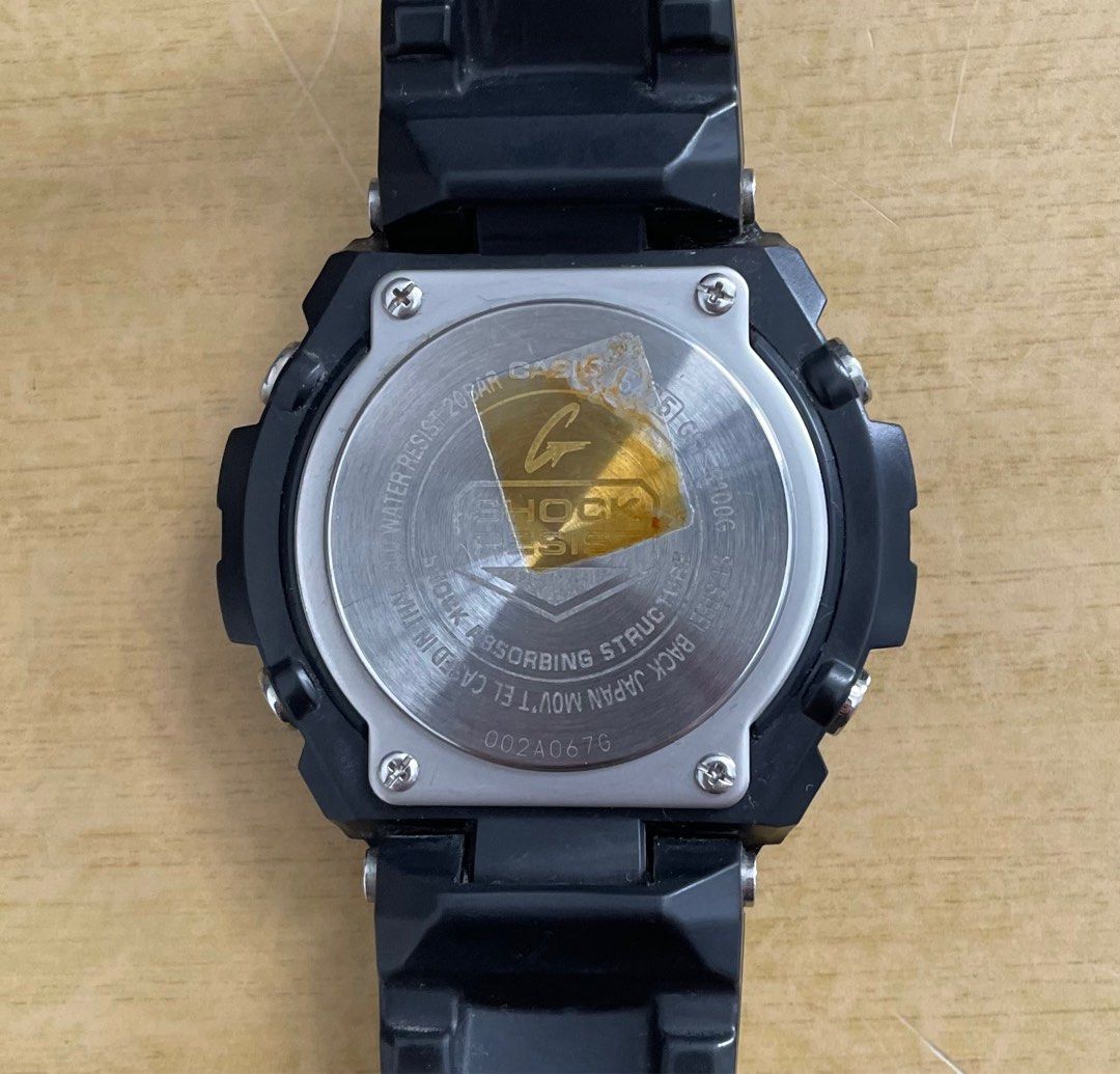 G Shock G Steel Series GST 100G 1B Black Lightly Use Men s