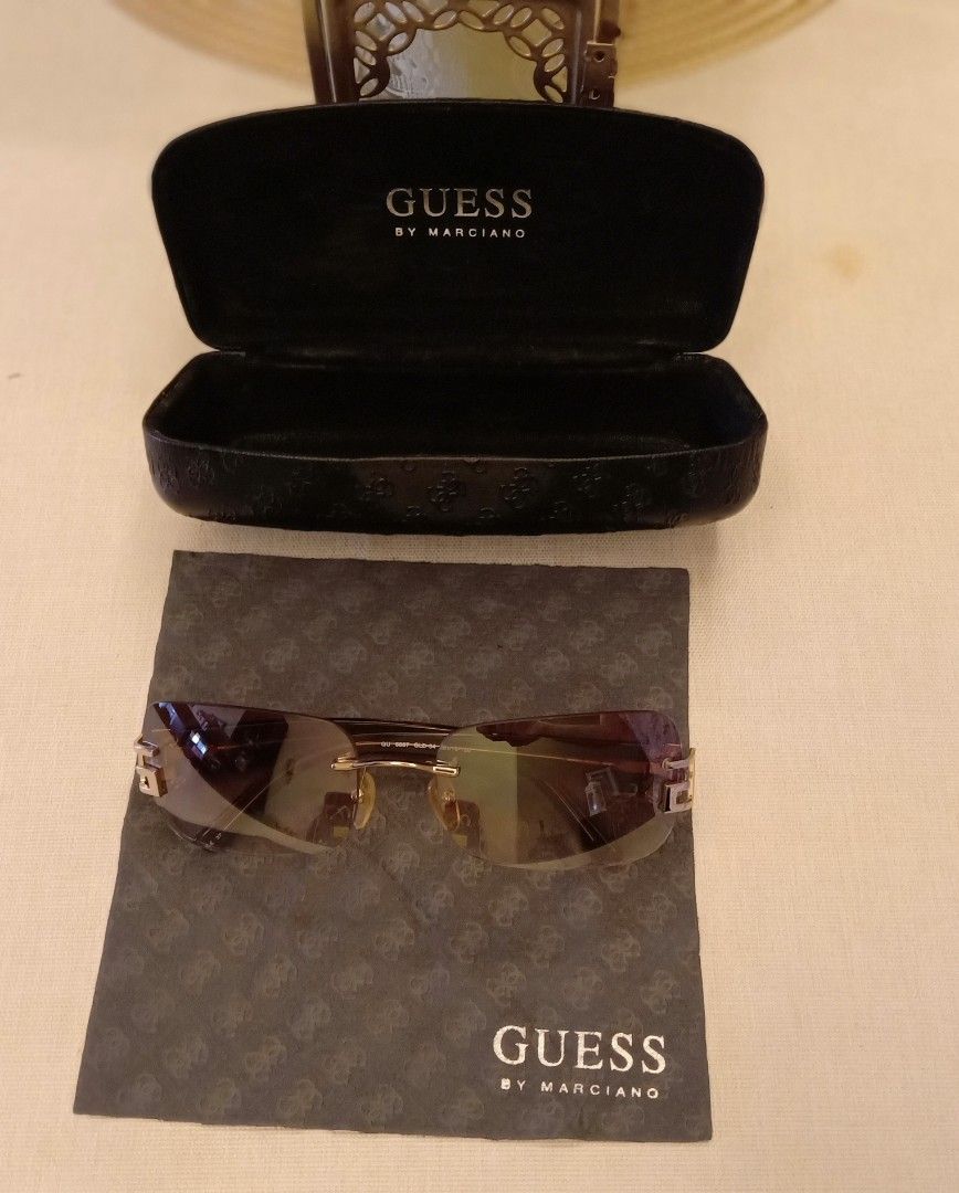 GUESS AUTHENTIC SUNGLASSES BROWN Luxury Accessories on Carousell