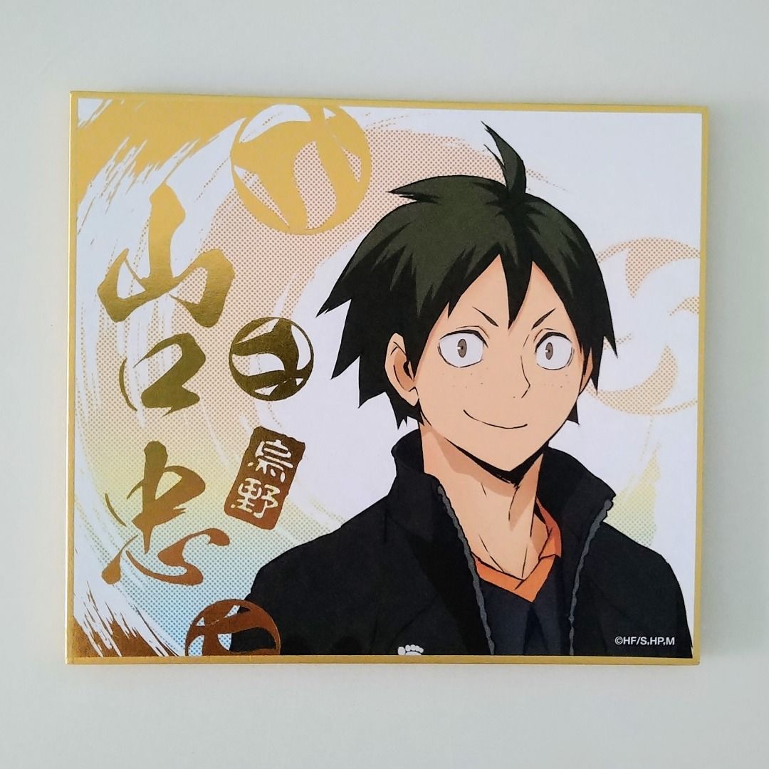 Haikyuu To The Top Shikishi Hajime Iwaizumi Art Board Visual Collection  Vol.4