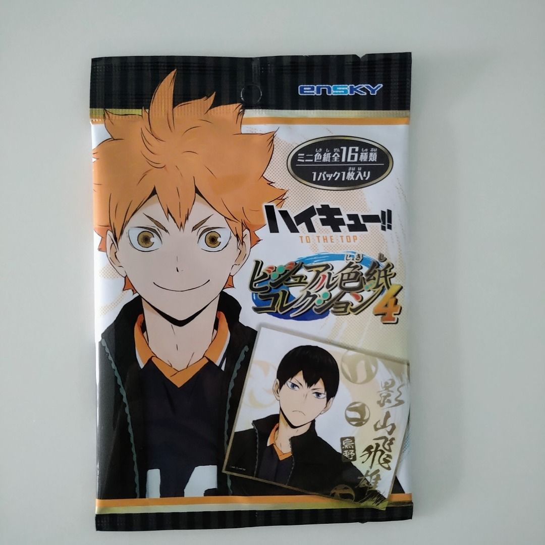 Haikyuu!! To The Top Gold Foil Visual Shikishi Collection 4 - Hinata ...
