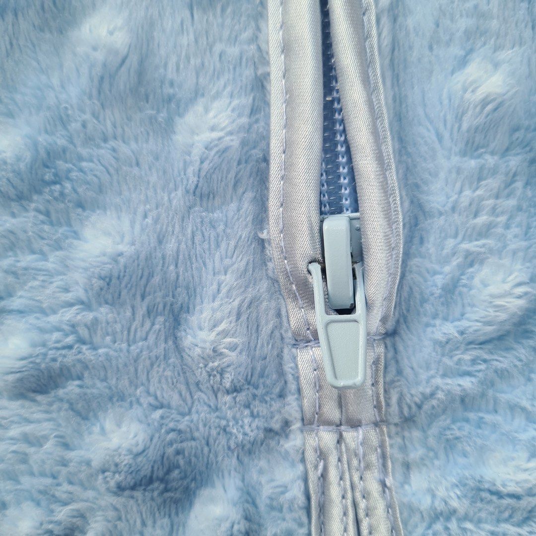 Halo sleepsack Blue Plushy Dot Velboa, Babies & Kids, Babies & Kids