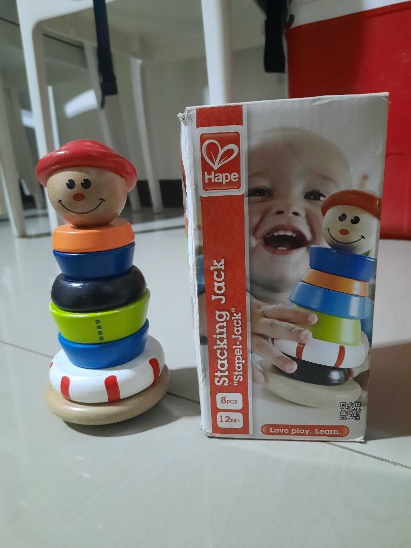 Hape stacking best sale toy