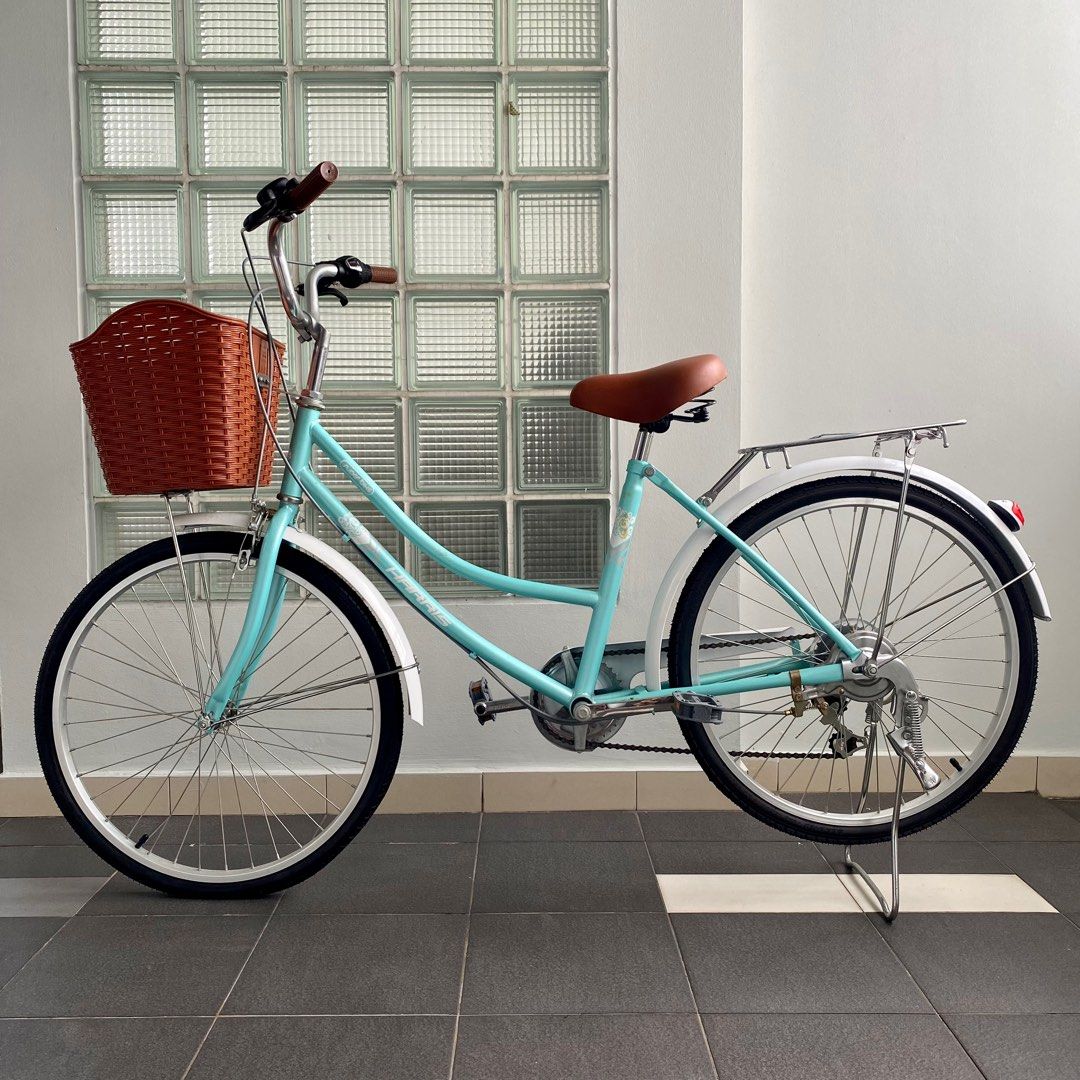 harris multi speed city bike 24