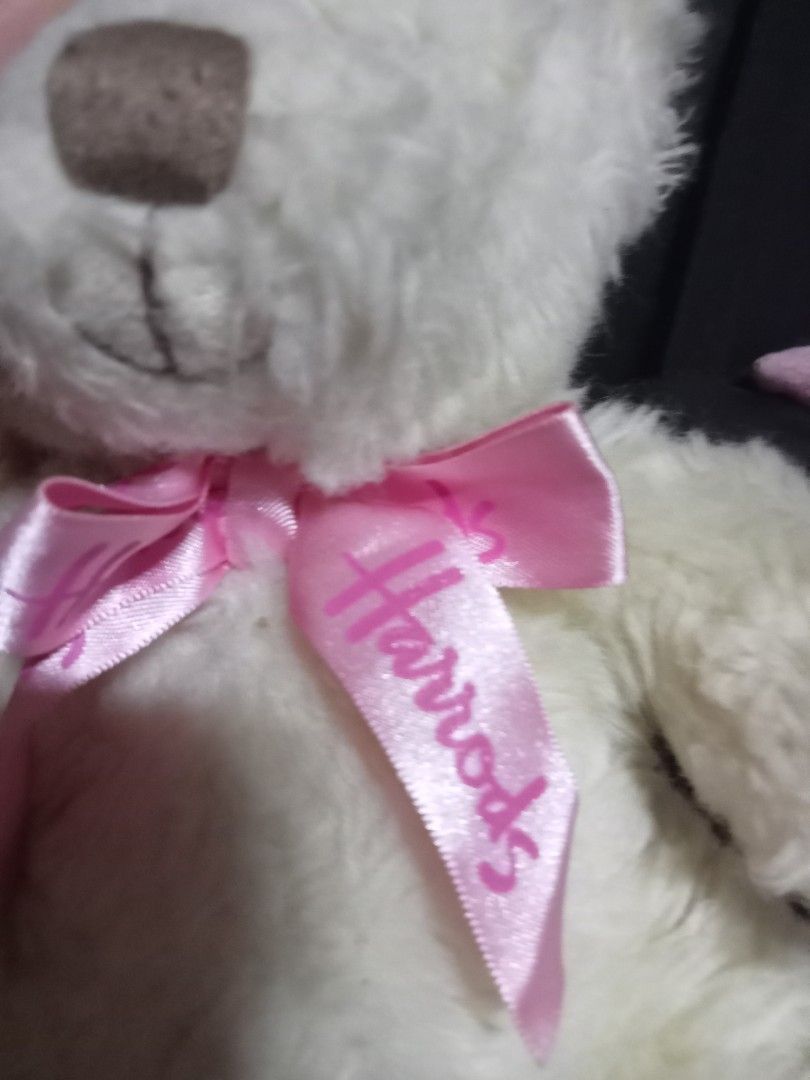 Harrods pink teddy bear online