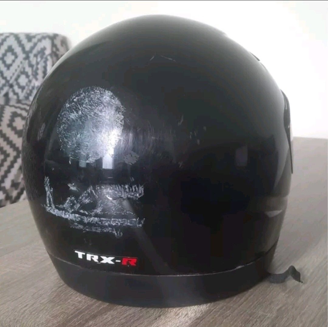 Helm full face honda deals