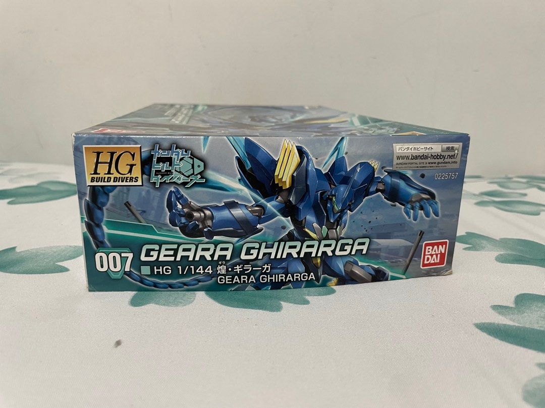 HGBD 1/144 Geara Ghirarga Gundam (Category: Gundam Model Kits) located in Singapore. Submitted by gundayumm (Listing ID 1240177208, Image 2). Description: .