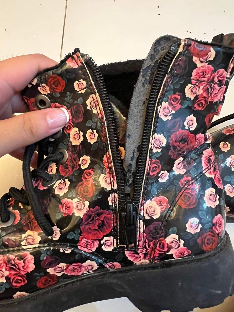 H&m online floral boots