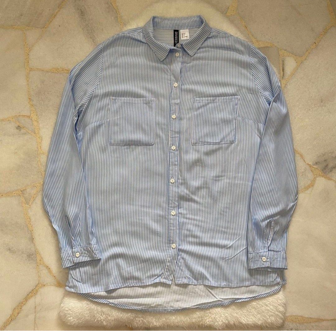 White button cheap up shirt h&m