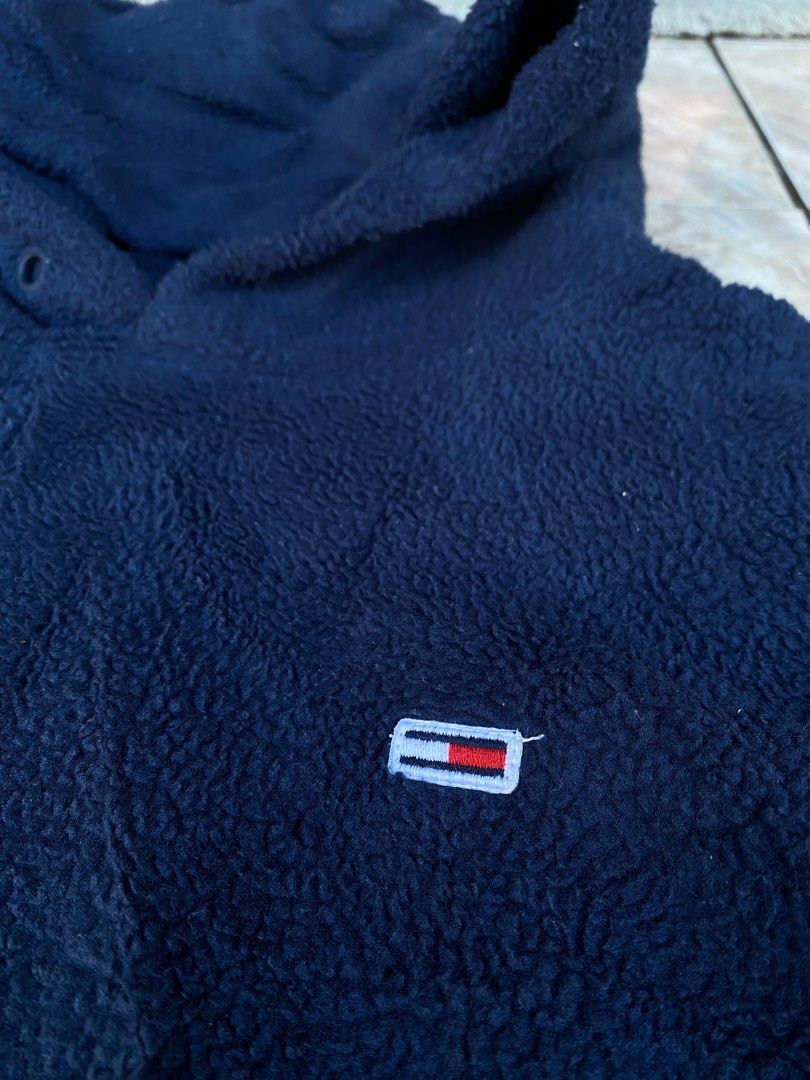 Sherpa hoodie tommy hilfiger shop