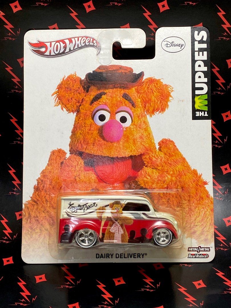 Hot Wheels Dairy Delivery The Muppets Fozzie Bear Disney > Hotwheels The  Saturday Evening Post